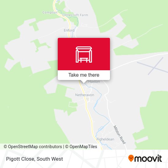Pigott Close map