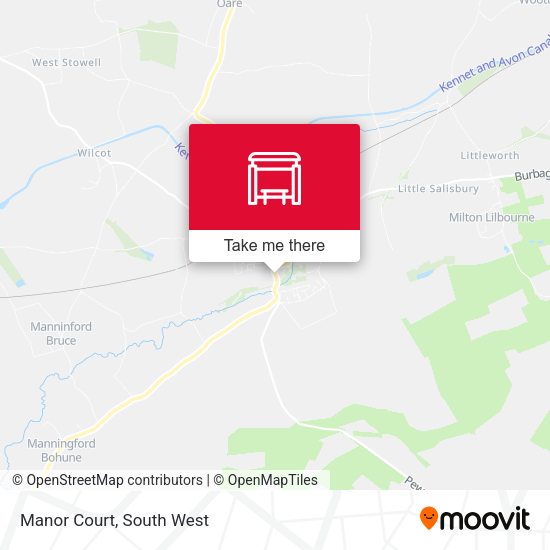 Manor Court map