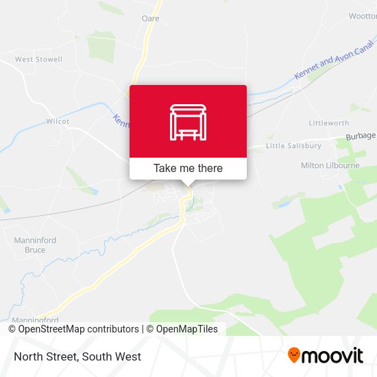 North Street map