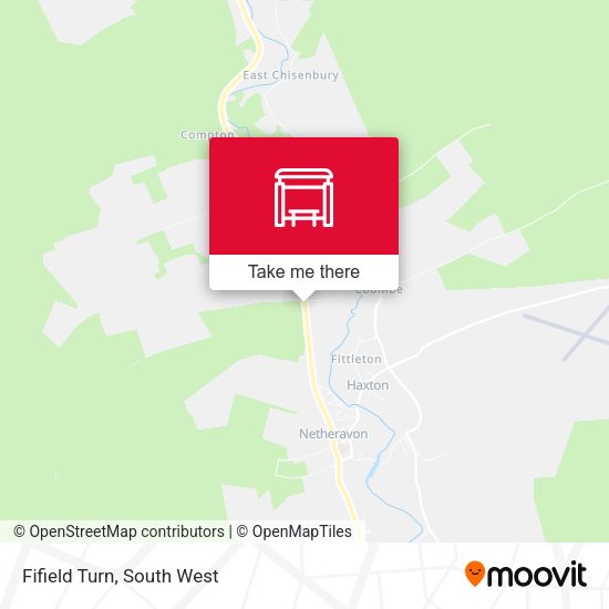 Fifield Turn map