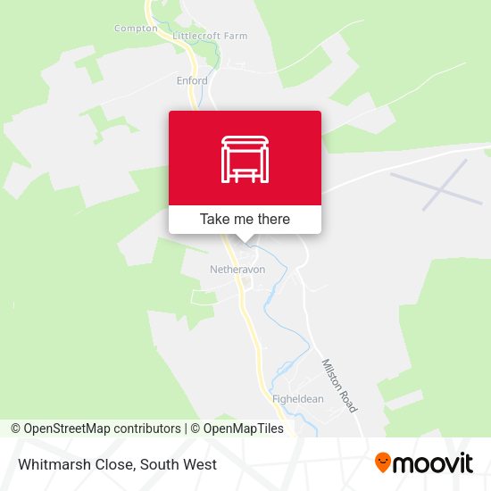 Whitmarsh Close map