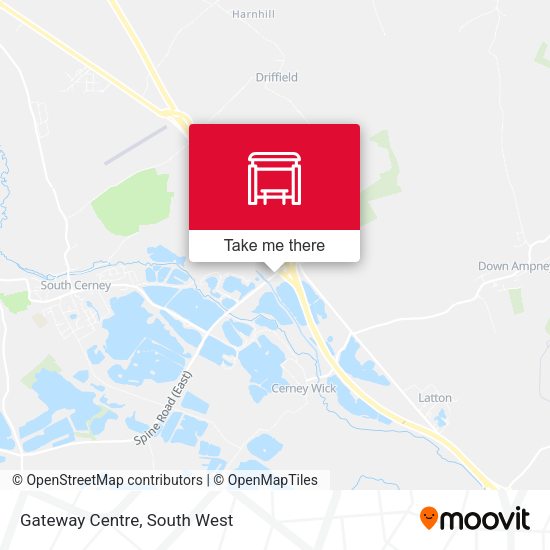 Gateway Centre map
