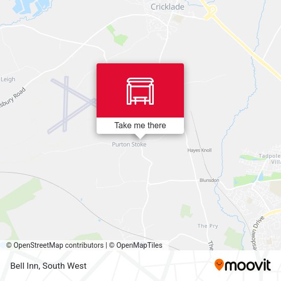 Bell Inn map