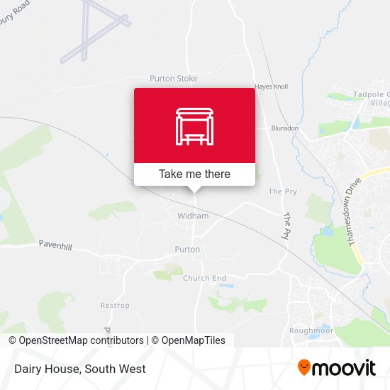 Dairy House map