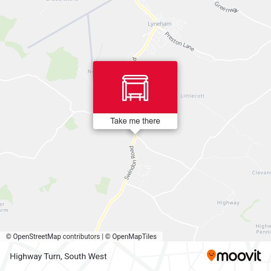 Highway Turn map