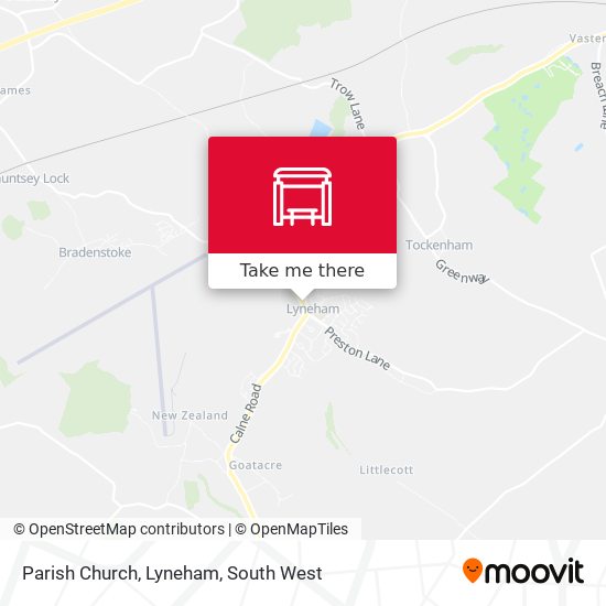 Parish Church, Lyneham map