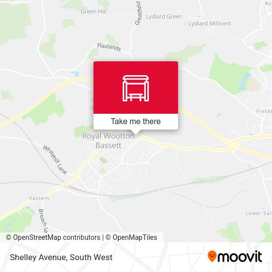 Shelley Avenue map