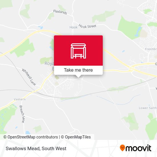 Swallows Mead map
