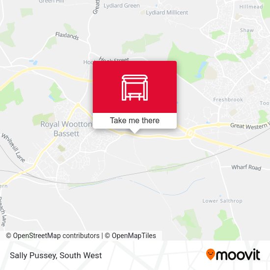 Sally Pussey map