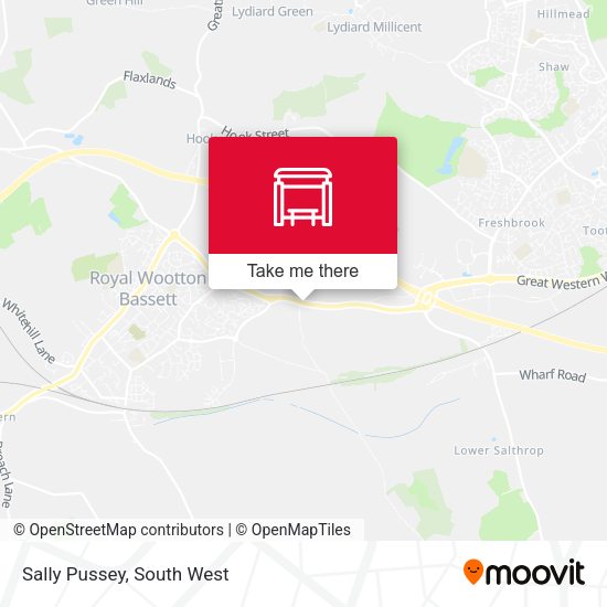 Sally Pussey map