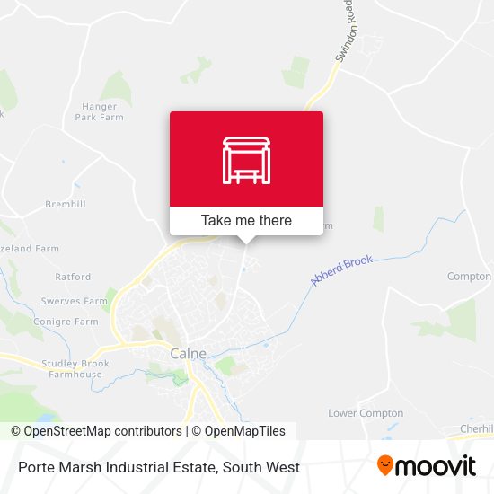 Porte Marsh Industrial Estate map