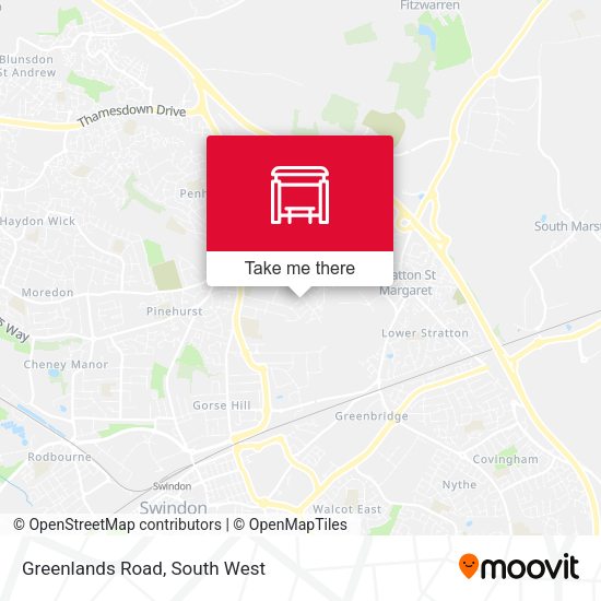 Greenlands Road map