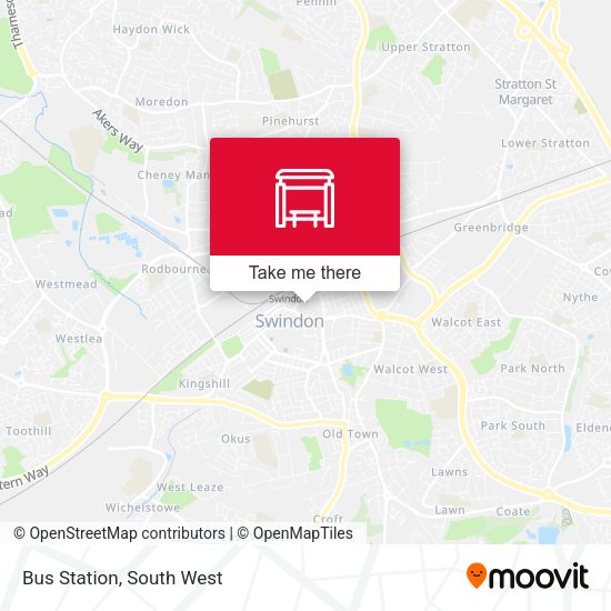 Bus Station map