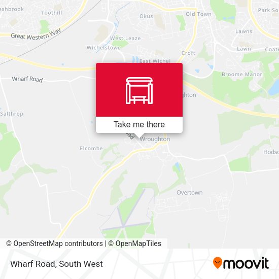 Wharf Road map