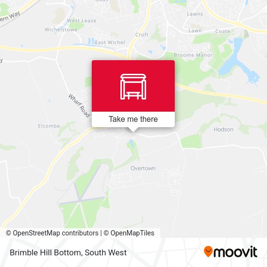 Brimble Hill Bottom map
