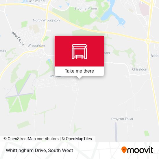 Whittingham Drive map