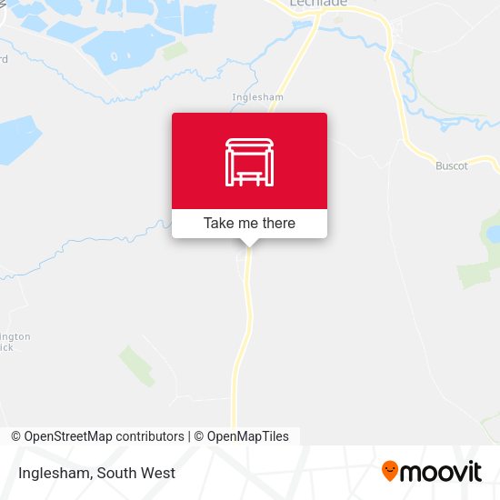 Inglesham map