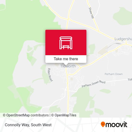 Connolly Way map