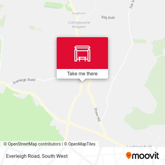 Everleigh Road map