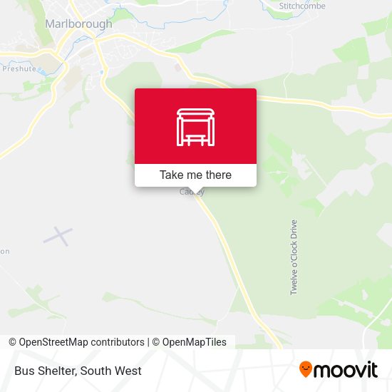 Bus Shelter map
