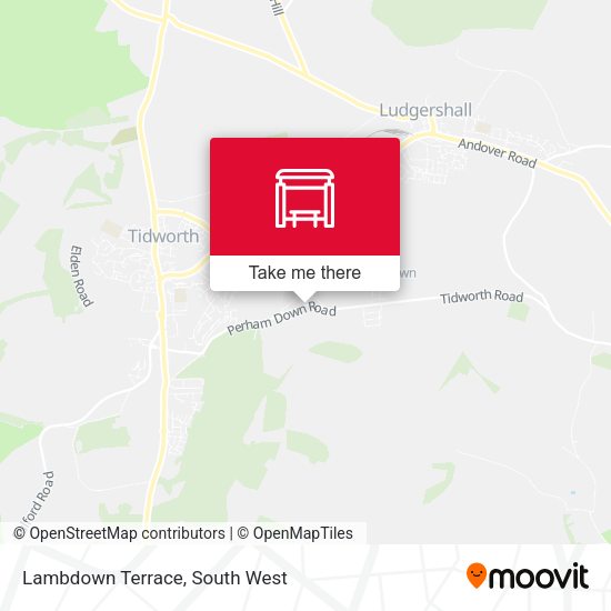 Lambdown Terrace map