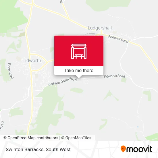 Swinton Barracks map