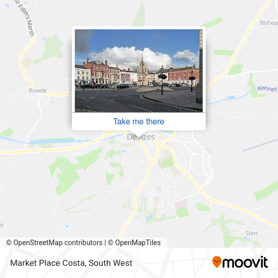 Market Place Costa map