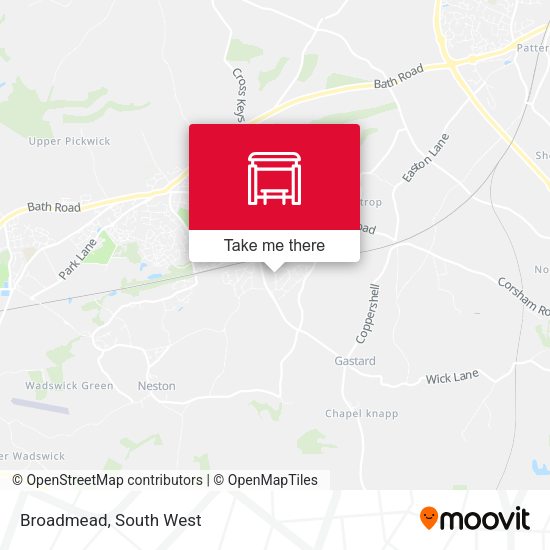 Broadmead map