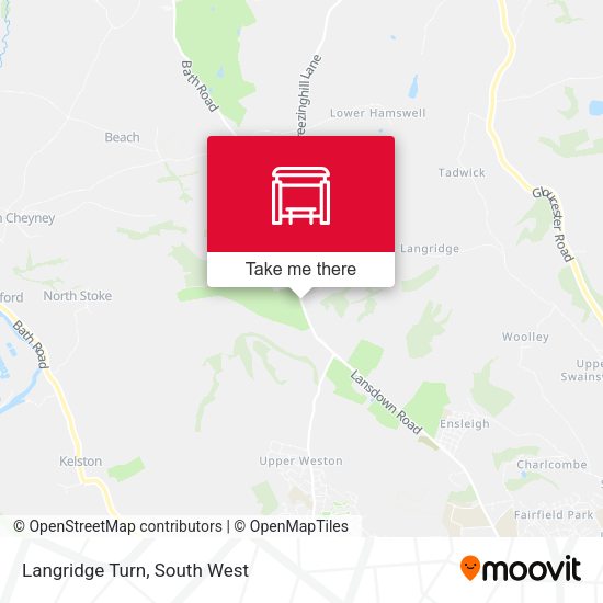 Langridge Turn map