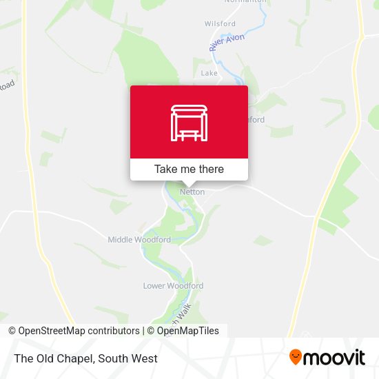 The Old Chapel map