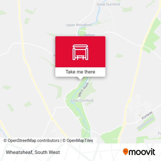 Wheatsheaf map