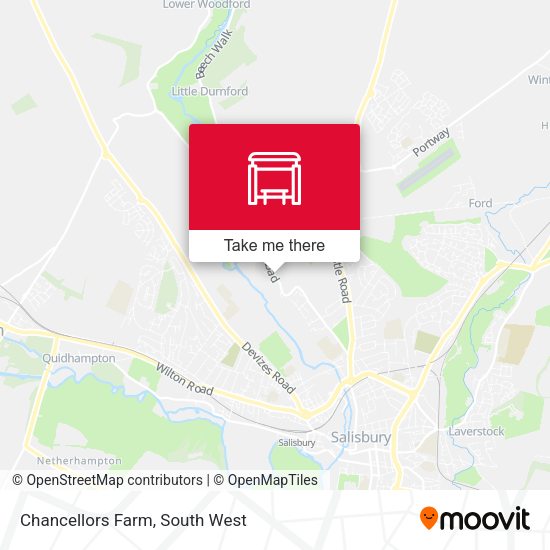 Chancellors Farm map