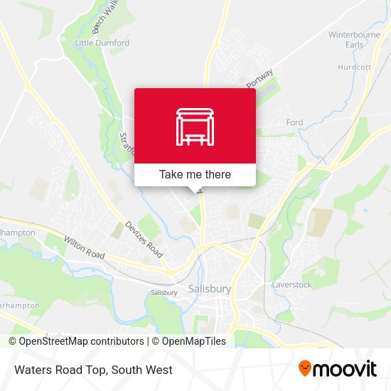 Waters Road Top map