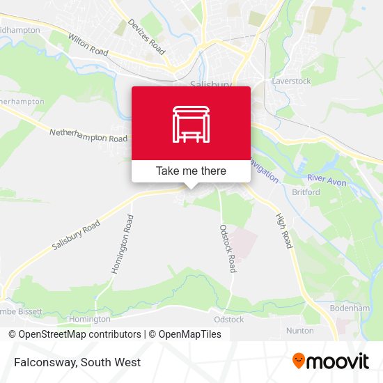 Falconsway map