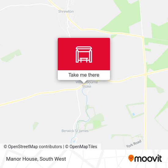 Manor House map