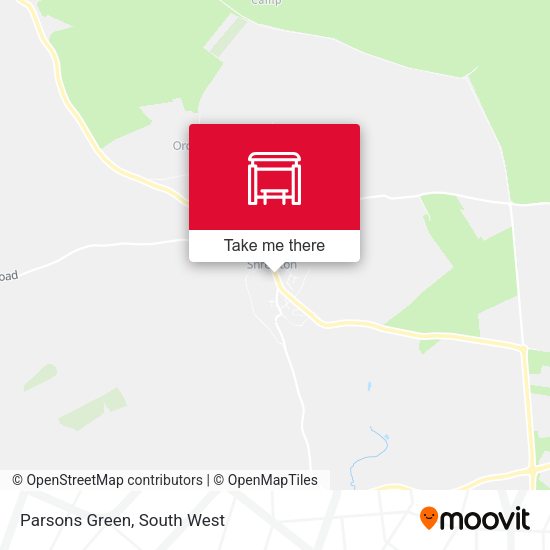 Parsons Green map