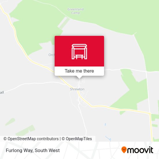 Furlong Way map