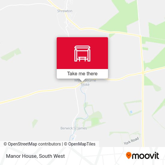 Manor House map