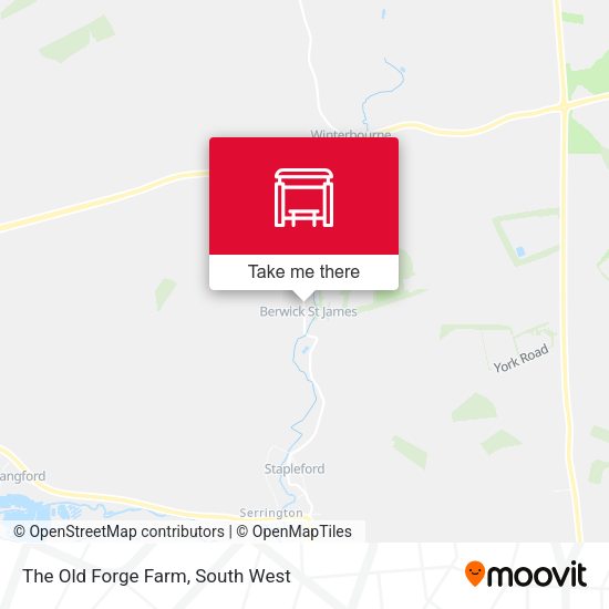 The Old Forge Farm map
