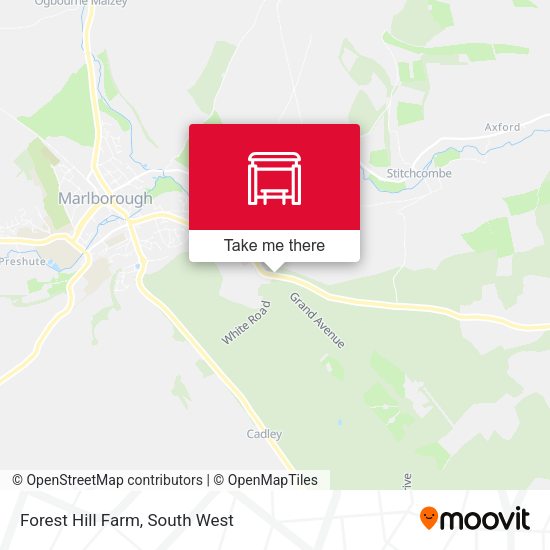 Forest Hill Farm map