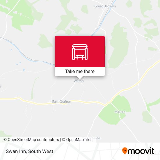 Swan Inn map