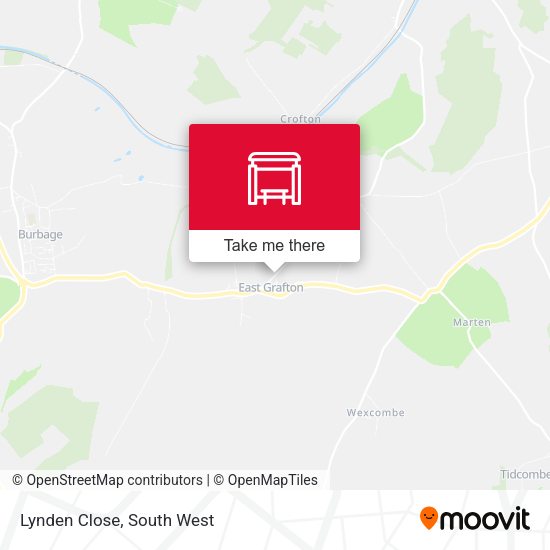 Lynden Close map