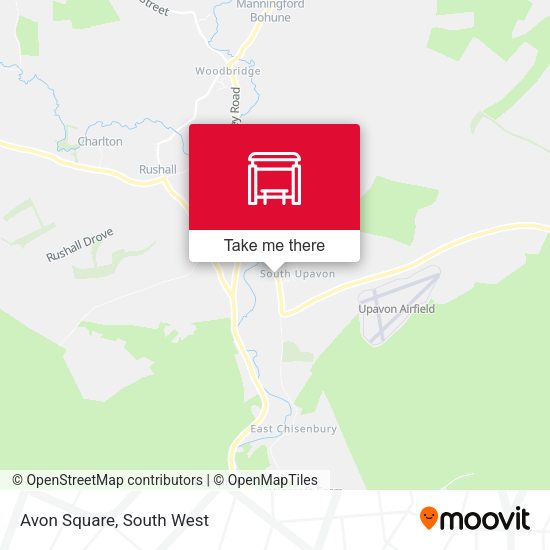Avon Square map