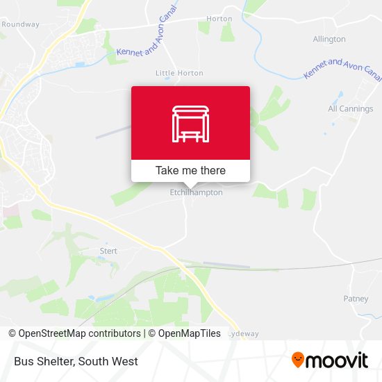 Bus Shelter map