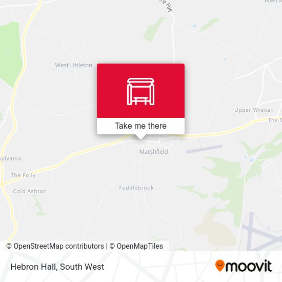 Hebron Hall map