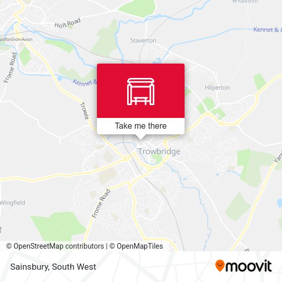 Sainsbury map