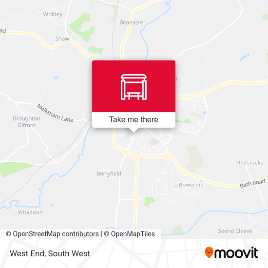 West End map