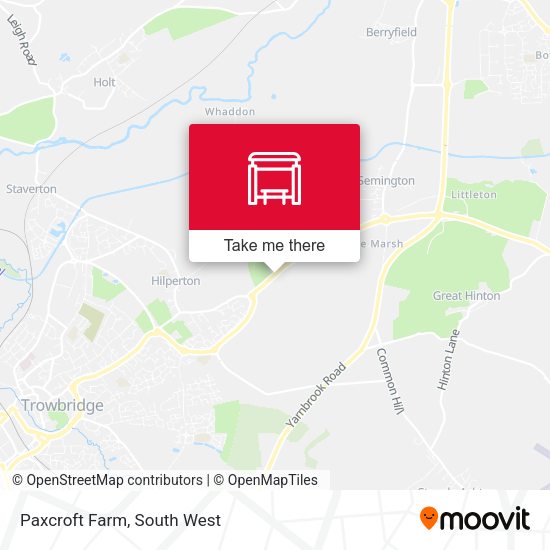 Paxcroft Farm map
