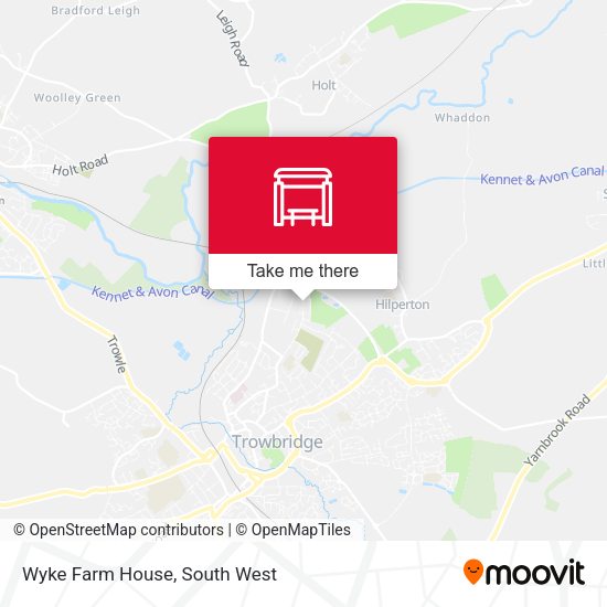 Wyke Farm House map