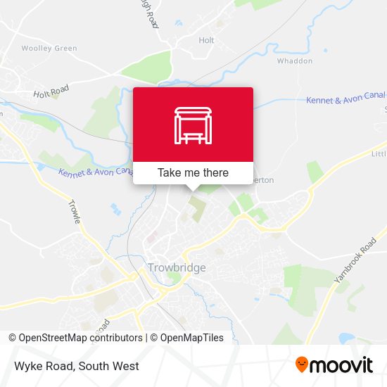Wyke Road map